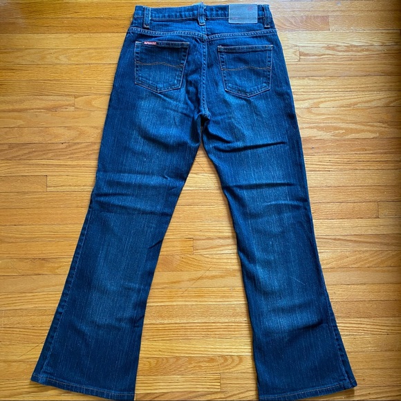 DEAR AB DARK WASH LOW RISE JEANS - Picture 8 of 8